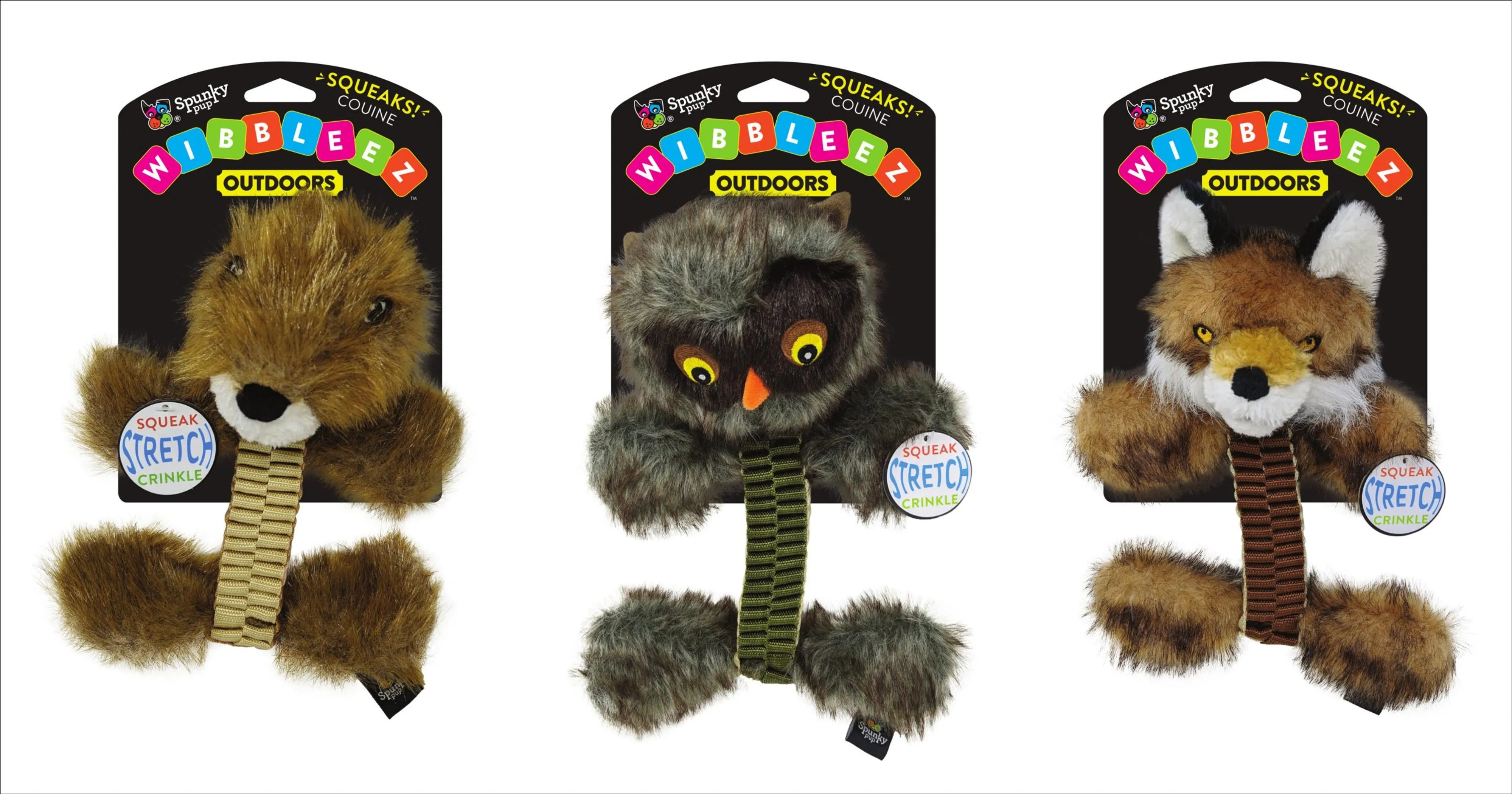 Wibbleez from Spunky Pup – Tug, Squeak, Crinkle, Repeat